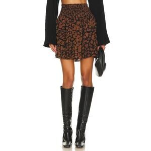 Rails 'Addison' Brown Rayon Skirt Size XS